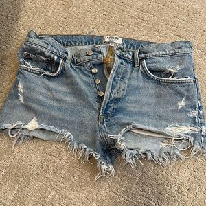 Agolde denim shorts size 29